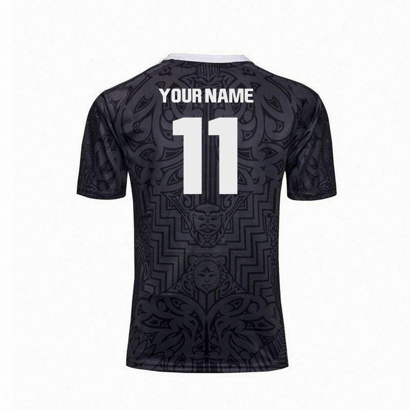 Maori All Blacks 100th Anniversary Personalized Jersey