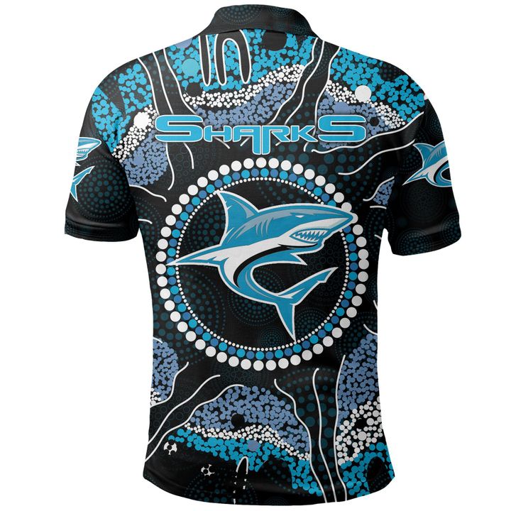 Sharks Rugby Indigenous Polo Shirt