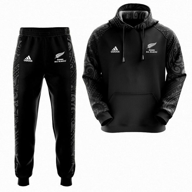 2024 All Blacks Maori Hoodie and Pants Set